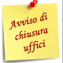 Chiusura uffici comunali