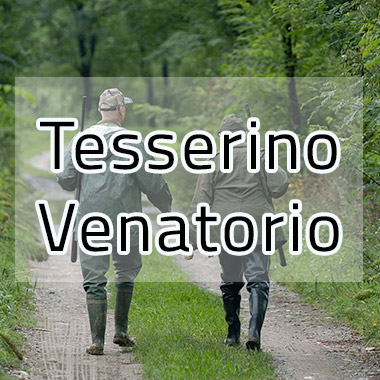 Ritiro tesserini venatori, stagione 2025/2026